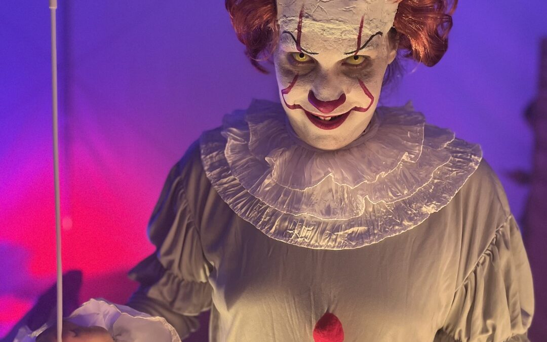 Maquillaje de payaso It Pennywise