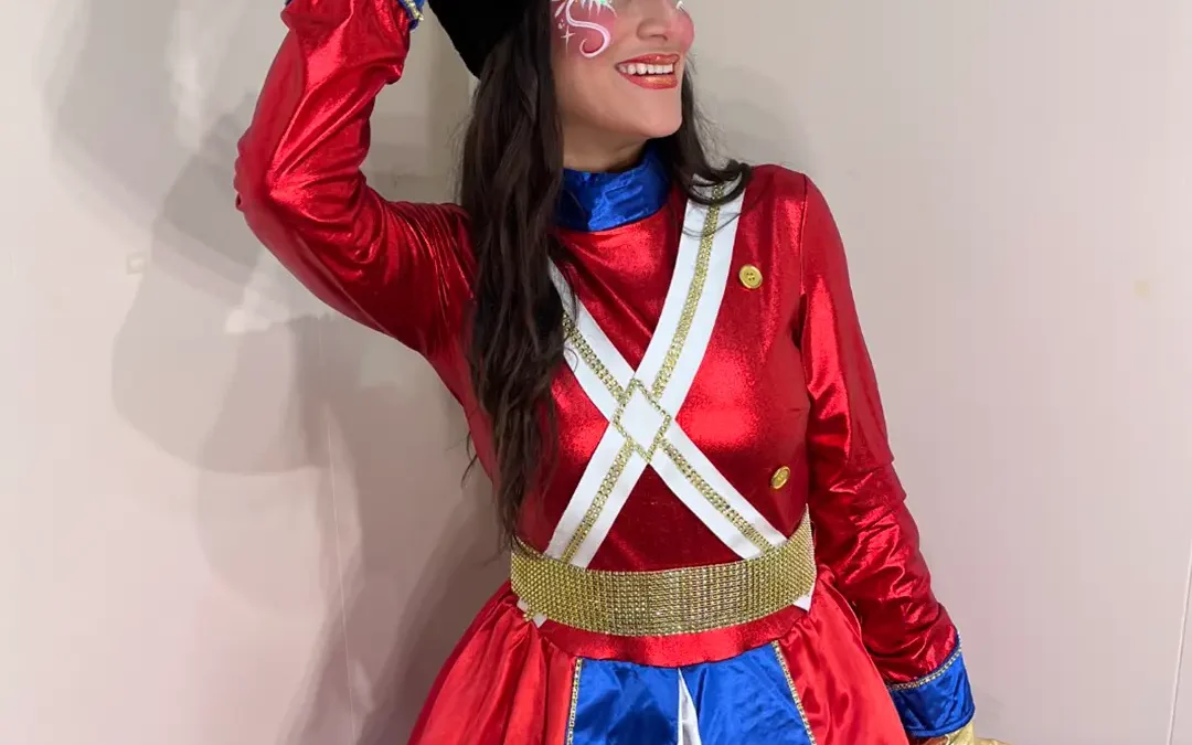 Maquillaje soldadito de plomo Navidad